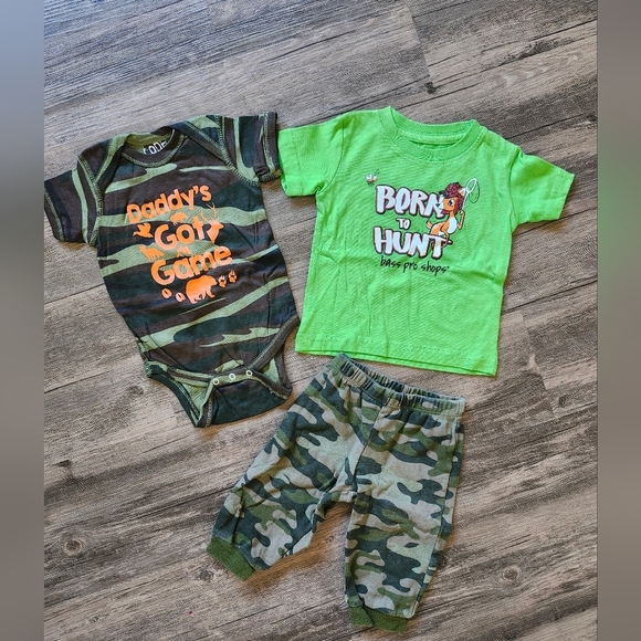 6 Month Deer Hunting Camo Outfit Bundle - Picture 1 of 5